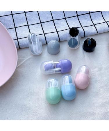 Buy HSHDUTI Portable Contact Lens Box - Mini Travel Container with Smooth Opening & Good Sealing | Green Lens Holder - Buy Online on GoSupps.com