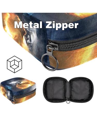 Portable Women's Binding Storage Bags | Menstrual Cup & Tampon Bags for Teens | Fire Water Use Love 09 - Buy Online on GoSupps.com