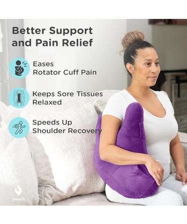Zomaple Shoulder Surgery Pillow | Ultimate Pain Relief & Support for Post-Op Shoulder & Arm Recovery - Buy Online on GoSupps.com