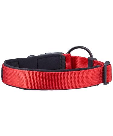 Karlie Art Sportiv Premium dog collars nylon red 45-50x2.5 cm Red L: 45-50 cm W: 25 mm