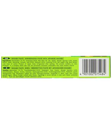 S&B Wasabi Paste 43g - Authentic Japanese Horseradish Sauce for Sushi & Dishes | Buy Online - Buy Online on GoSupps.com