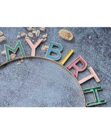 Sowaka Colorful Metal Birthday Girl Princess Headband Crown - Perfect Party Decoration and Costume Accessory - Buy Online on GoSupps.com
