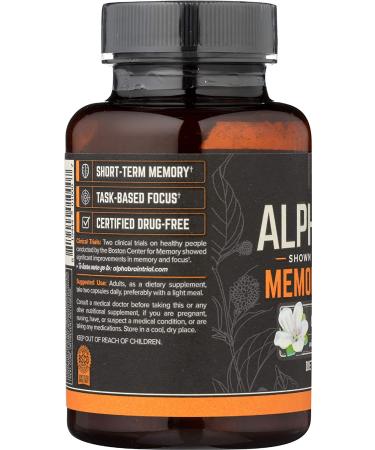 Onnit Alpha Brain - 30 Capsules for Enhanced Memory & Focus - Buy Online on GoSupps.com