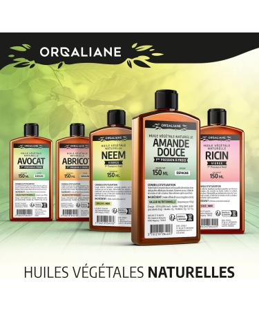 Sweet Almond Oil 900 ml 100% Natural Cold Pressed - Buy Online on GoSupps.com