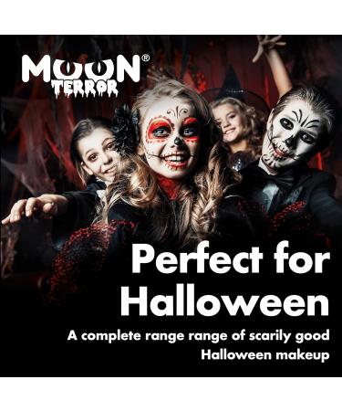 Halloween Face Paint Body Paint by Moon Terror - Midnight Black 12ml | SFX Makeup for Special Effects - Buy Online on GoSupps.com