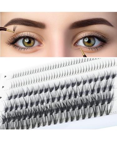 MAEXUS Lash Clusters Extensions  160PCS False Eyelashes Individual Cluster Lashes DIY Lash Extension with Bottom Lashes (20D  0.07C  10-16mm MIX)