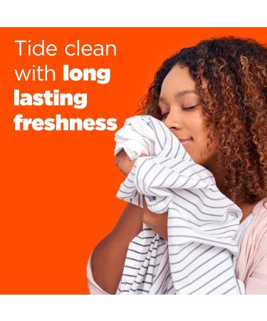 Tide Plus Febreze Freshness HE Turbo Clean Liquid Laundry Detergent - Spring & Renewal Scent 105 fl oz 74 Loads | International Shipping Available - Buy Online on GoSupps.com