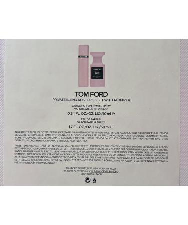 Tom Ford Limited Edition Private Blend Rose Prick Eau de Parfum Set With Atomizer - Buy Online on GoSupps.com