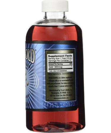 MesoGold 20 ppm Colloidal Gold 250 mL/8.45 Oz - High-Quality Colloidal Gold Supplement - Buy Online on GoSupps.com