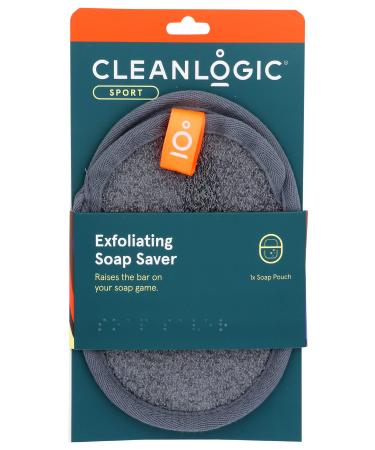 Cleanlogic Sport Exfoliating Soap Saver Certified Organic 1 Each (Pack of 6)