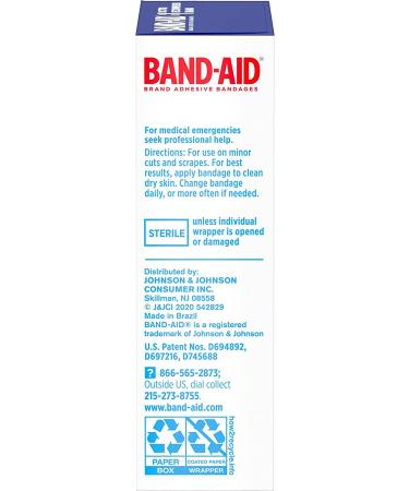 Band-Aid Water Block Flex Adhesive Bandages, One Size - 20 Count (Pack of 1) - Buy Online on GoSupps.com
