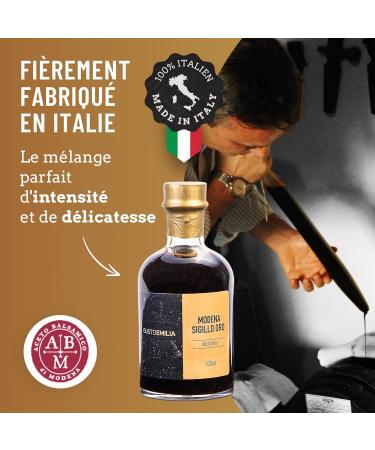 Balsamic Vinegar of Modena I.G.P. 250 ml: Authentic Traditional Aged Quality Gold Seal - Buy Online on GoSupps.com