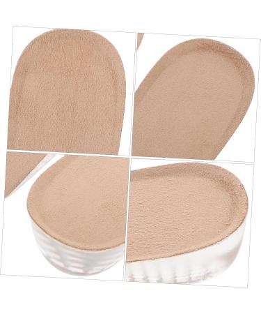Leather Gel Memory Foam Insoles for Women - Height Increasing Forefoot Cushions & Heel Pads - Buy Online on GoSupps.com