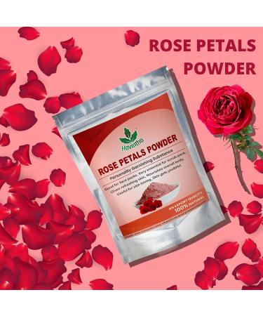 Havintha Rose Petal Powder - 100% Pure Natural Face Pack & Mask Formula 227g - International Shipping Available - Buy Online on GoSupps.com