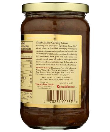 Victoria Marsala Simmer Sauce - 16 oz | Authentic Italian Flavor - Buy Online on GoSupps.com