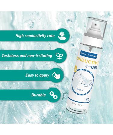 Conductive Gel for TENS Unit Pads - Adhesive Gel for Electrode Lifespan | Muscle Stimulator 150 ML - Buy Online on GoSupps.com