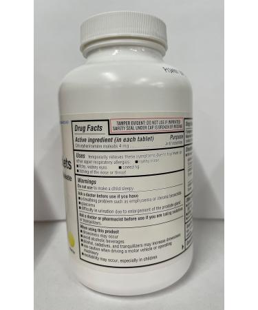 Chlorpheniramine 4mg Tablets - 1000 Count - Major Pharmaceuticals - Buy Online on GoSupps.com