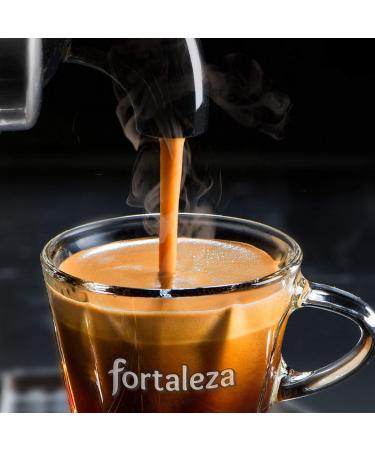  Fortaleza Coffee Fortaleza Platinum - Compatible Nespresso Capsules in Aluminium Sabor Intenssisime Special Coffee Espresso 100% Arabic Pack of 8 x 10 - Total 80 Units - Buy Online on GoSupps.com