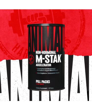 Animal Test Testosterone Booster 21 Day Cycle & M-Stak Hard Gainer Muscle Building Stack 21 Count - Buy Online on GoSupps.com