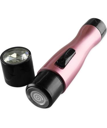 Hair Remover 2 in 1 Women's Painless Electric Shaver - Body & Nose Trimmer (Pink) - Fast International Shipping - Buy Online on GoSupps.com