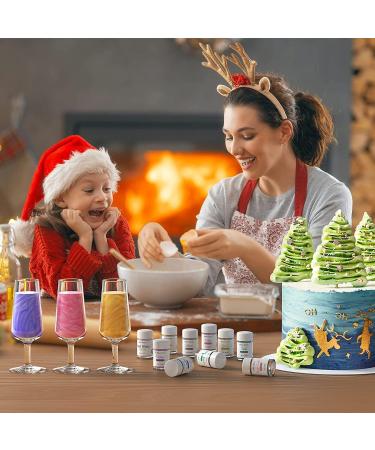 Edible Glitter 10 Colors Edible Glitter Set Nomeca 5 Gram Edible Glitter Lust Dust for Cakes Drinks & Beverages Food Grade Shimmer Powder for Baking Strawberries Cupcakes Cake Pops Vegan Gluten Nut Free(5g/Bottle) (L) - Buy Online on GoSupps.com