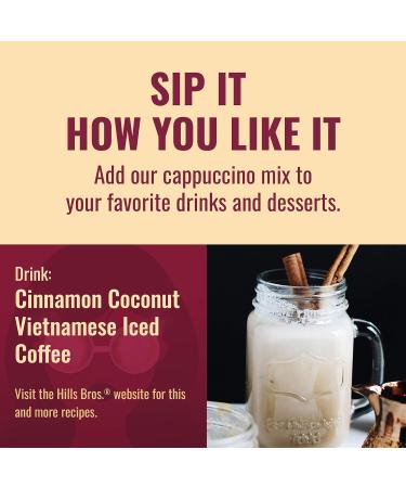 Hills Bros Instant Cappuccino Mix - French Vanilla - 16 Oz - Buy Online on GoSupps.com