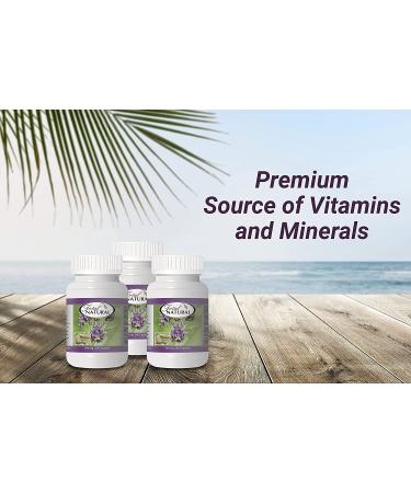 Total Natural Alfalfa Supplement 500mg - 250 Capsules (2 Bottles) | Rich in Vitamins & Trace Minerals | Promotes Energy, Vitality & Digestive Health - Buy Online on GoSupps.com