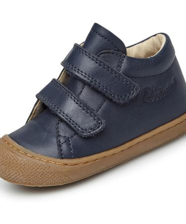 Naturino Cocoon VL Leather First-Steps Shoes 8.5 UK Blue - Premium Quality Baby Shoes - Buy Online on GoSupps.com