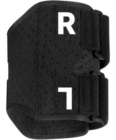 2023 Upgraded Sciatica Knee Brace as Seen on TV with Pressure Point Brace Relieve Acupressure Leg Sciatica Adjustable Self Heating Knee Support Wraps & Pain Relief for Men and Women Q1