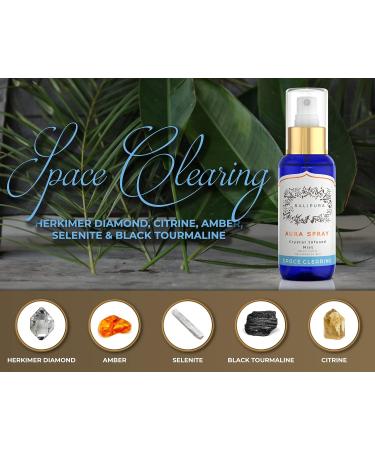 BALIPURA Aura & Chakra Spray Gift for Women - Crystal Infused Mist with Black Tourmaline & Selenite - Buy Online on GoSupps.com