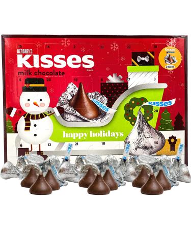 2022 Hershey Chocolate Advent Calendar Gift Set - Reese's Kisses & Miniatures (Set of 3) - Buy Online on GoSupps.com