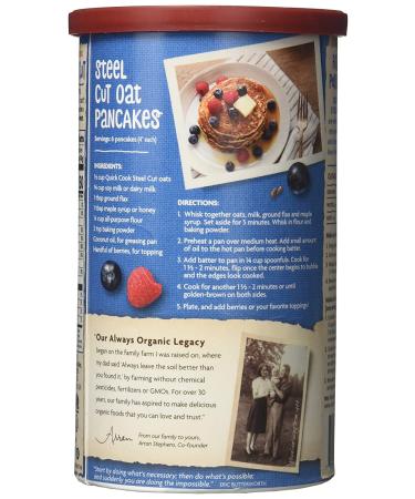 Buy Natures Path Organic Steel Cut Oatmeal - Quick Cook 24 oz | Healthy Breakfast - Buy Online on GoSupps.com