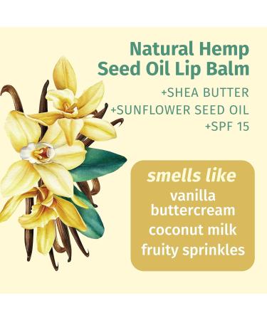 Hempz NEW Vanilla Lip Balm - Soothing & Hydrating Lip Care for Men & Women | 0.44oz Quality Lip Moisturizer - Buy Online on GoSupps.com