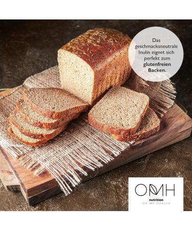 Inulin Powder Prebiotics Fiber 900g | Vegan Chicory Root | Grown in Europe - Boost Gut Health & Digestive Wellness - Buy Online on GoSupps.com