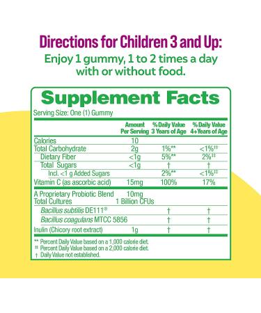 Culturelle Kids Probiotic Gummies â€“ Berry Blast Flavor | 30 Daily Gummies - Buy Online on GoSupps.com