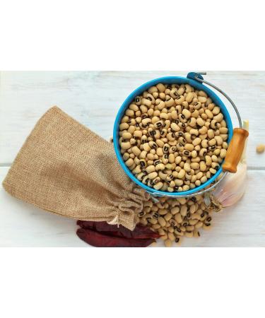 Hunza Organic Black-eyed Peas / Cowpeas (2 lbs) - Premium Quality Legumes for Healthy Meals - Buy Online on GoSupps.com