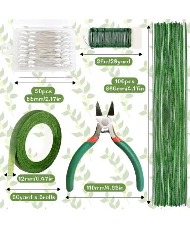 Floral Arrangement Kit with Floral Tape, Wire, Cutter - Wedding Bouquet Supplies - Buy Online on GoSupps.com