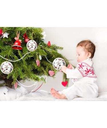 2022 Babys First Christmas Ornament - Ceramic 3 Inch Baby Ornament - Buy Online on GoSupps.com