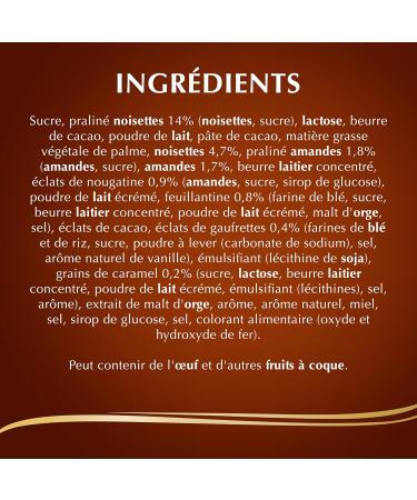 Lindt - Box of Praline Connoisseurs Assorted Milk Chocolates and Praline Black Ideal for Christmas 410 g - Buy Online on GoSupps.com