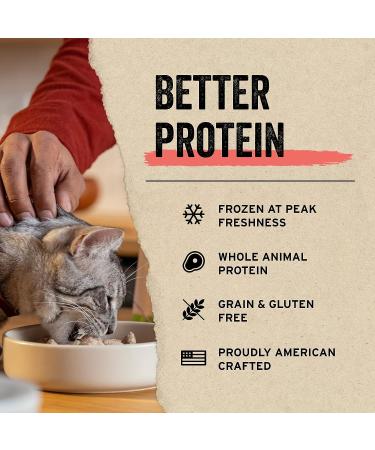 Vital Essentials Freeze-Dried Cat Food - Chicken Mini Nibs 12 oz | Grain-Free Nutrition - Buy Online on GoSupps.com