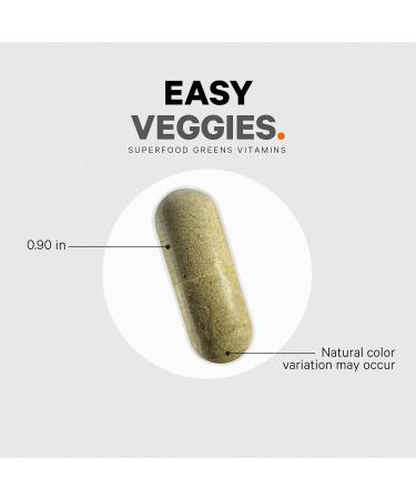 Codeage Instantfood Easy Veggies Over 15 Vegetable Powders Equivalent All-in-One Daily Vegan Blend Whole Food Greens Vitamins Supplement Capsules Phytonutrients Multivitamin Non-GMO 90 Capsules - Buy Online on GoSupps.com