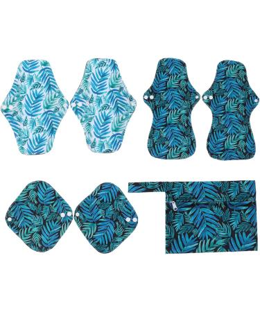 EXCEART Charcoal Washable Menstrual Pads | Reusable Sanitary Cloths for Women & Girls - Buy Online on GoSupps.com