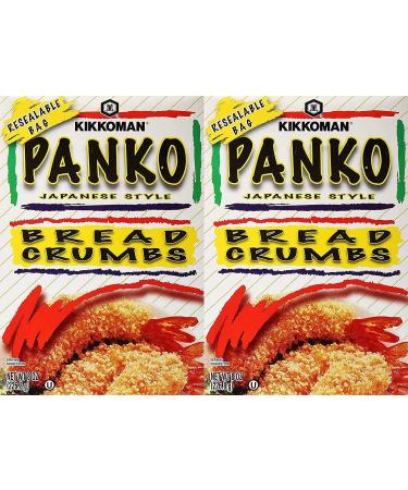 Kikkoman Panko Japanese Style Bread Crumbs, 8 Oz Pack of 2