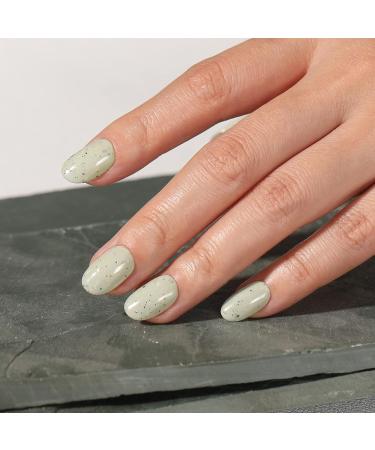 Bluesky Gel Polish Granite Gel Unique Freckles - BGR04 Green. Long Lasting Chip Resistant 10 ml (Requires Drying Under UV LED Lamp) - Buy Online on GoSupps.com