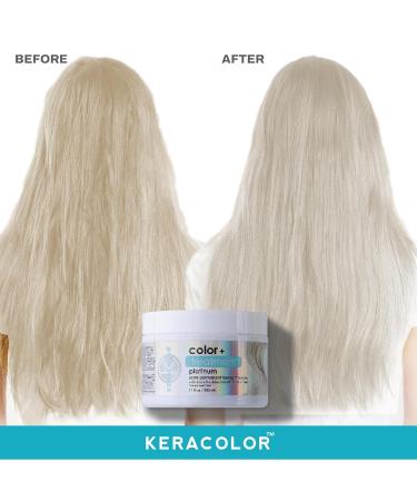 Keracolor Color + Treatment PLATINUM - 11 Fl Oz | Premium Hair Care for Vibrant Long-Lasting Color - International Shipping Available - Buy Online on GoSupps.com