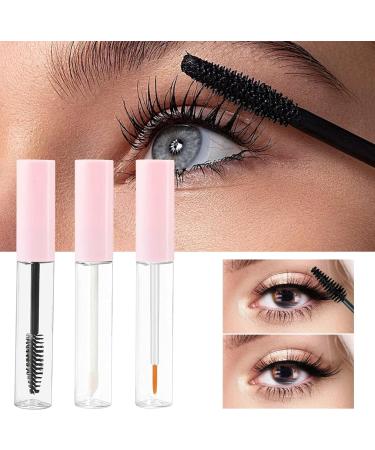 Kripyery 3 PCS 10ml Empty Mascara Tube Set Leak-proof Travel Bottles DIY Dispensing Bottles with Funnel And Washer for Lip Gloss Mascara False Eyelashes Glue 1 Set - Buy Online on GoSupps.com