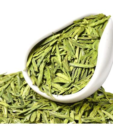HQZM Premium Chinese Green Tea Longjing Tea 100g 352oz West Lake Green Tea Natural Flavor Collection - Buy Online on GoSupps.com