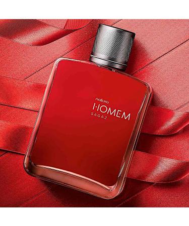Linha Homem (Sagaz) Natura - Deo Parfum 100 Ml - (Natura Men (Sagacious) Collection - Eau De Parfum For Men 3.38 Fl Oz) - Buy Online on GoSupps.com