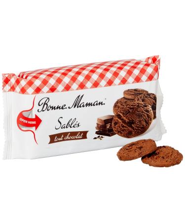 Bonne Maman Boisies | French Cookies | Classic Bonne Maman Chocolate Chocolate | French Cookies | 5.29 Ounces Total Weight | 150g Total