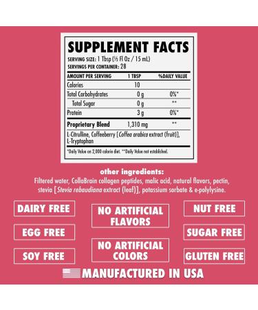 HEALTH DIRECT - AminoMind - Nootropic Collagen Supplement for Brain Health and BDNF - Pro-Hyp & Hyp-Gly Dipeptides Coffeeberry Antioxidants - Passionfruit Guava - 14 Fl Oz (28 Servings) - Buy Online on GoSupps.com